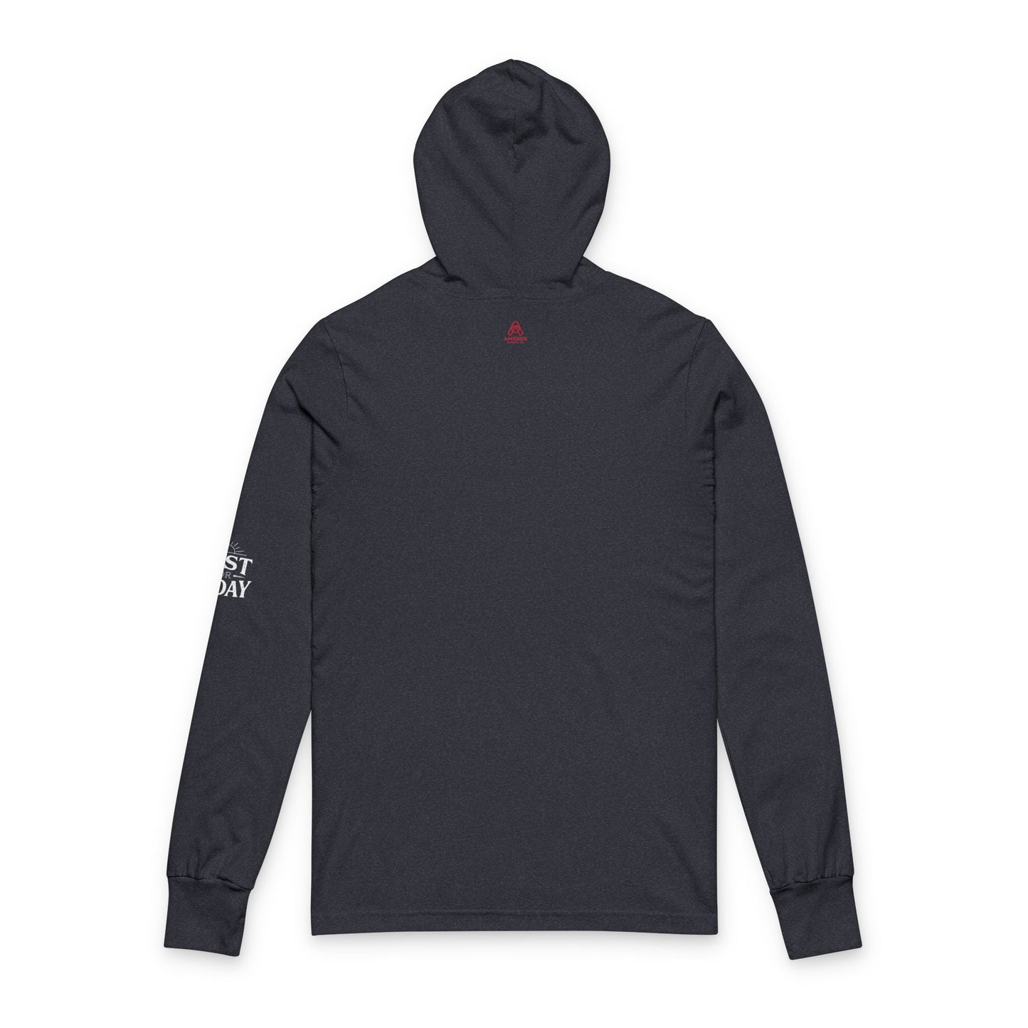 Dopeless Hopefiend Hooded Long Sleeve Tee — Recovery-Inspired Graphic with Smiley O's