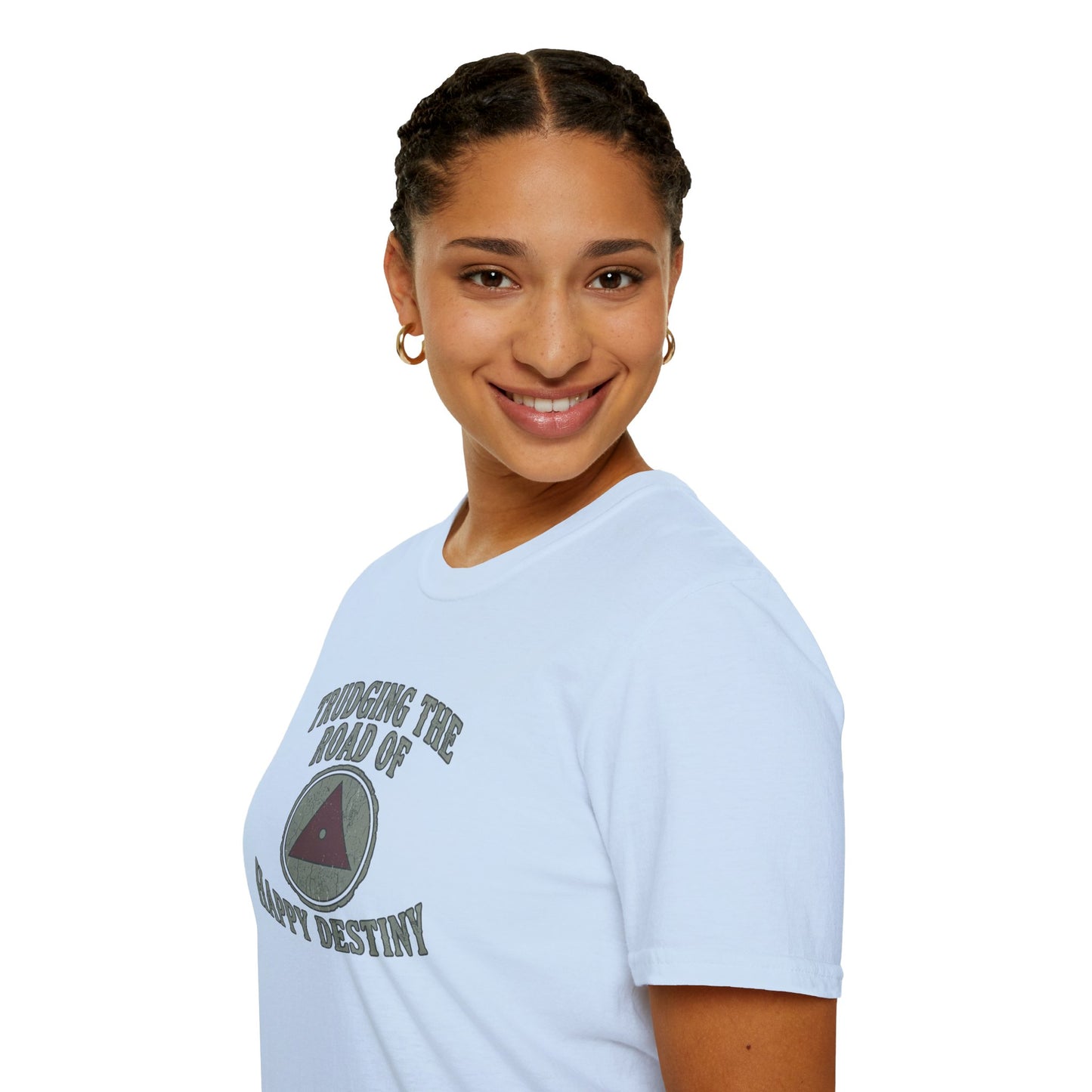 Trudging the Road of Happy Destiny T-Shirt | Amends Apparel Co