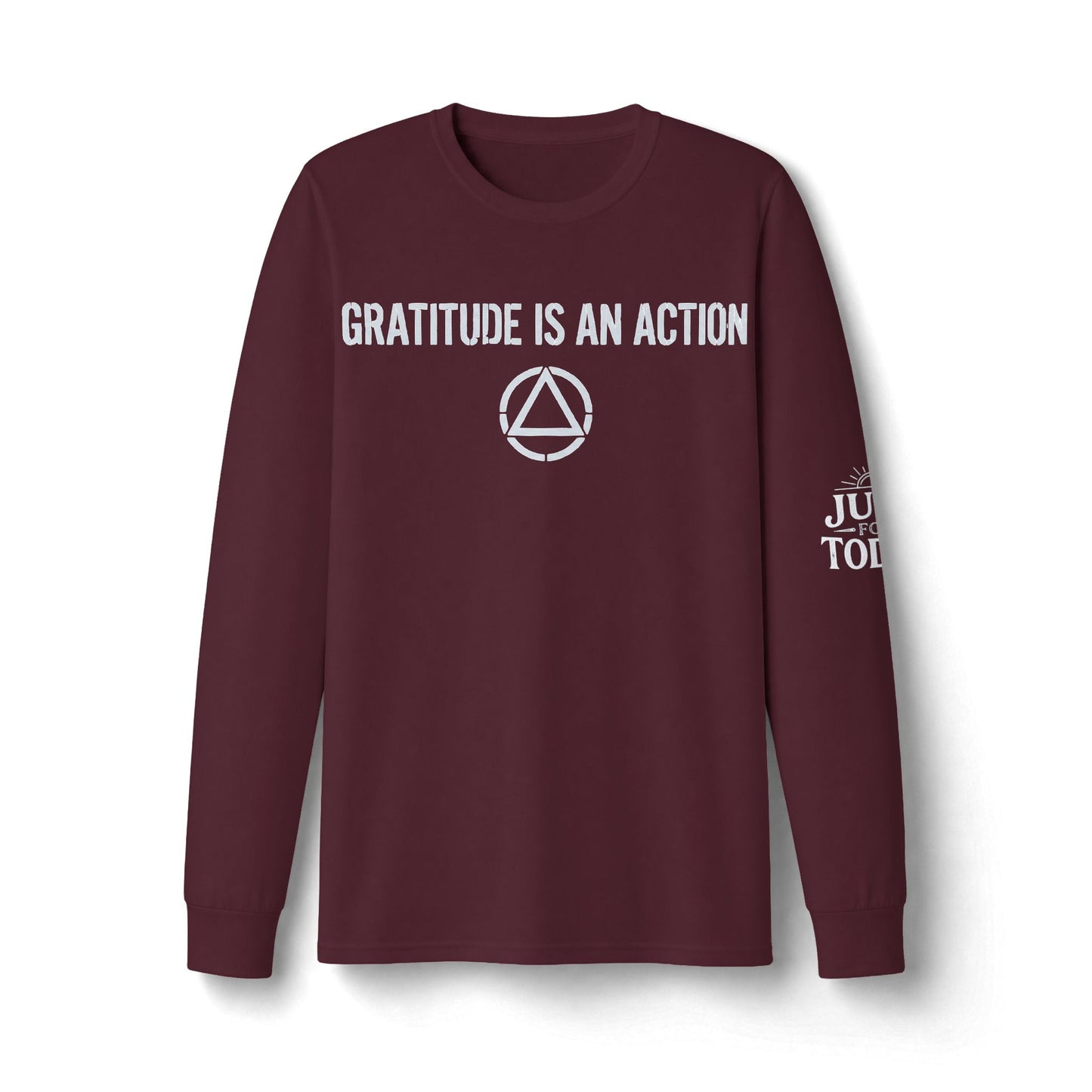 Gratitude Is An Action Long Sleeve Tee