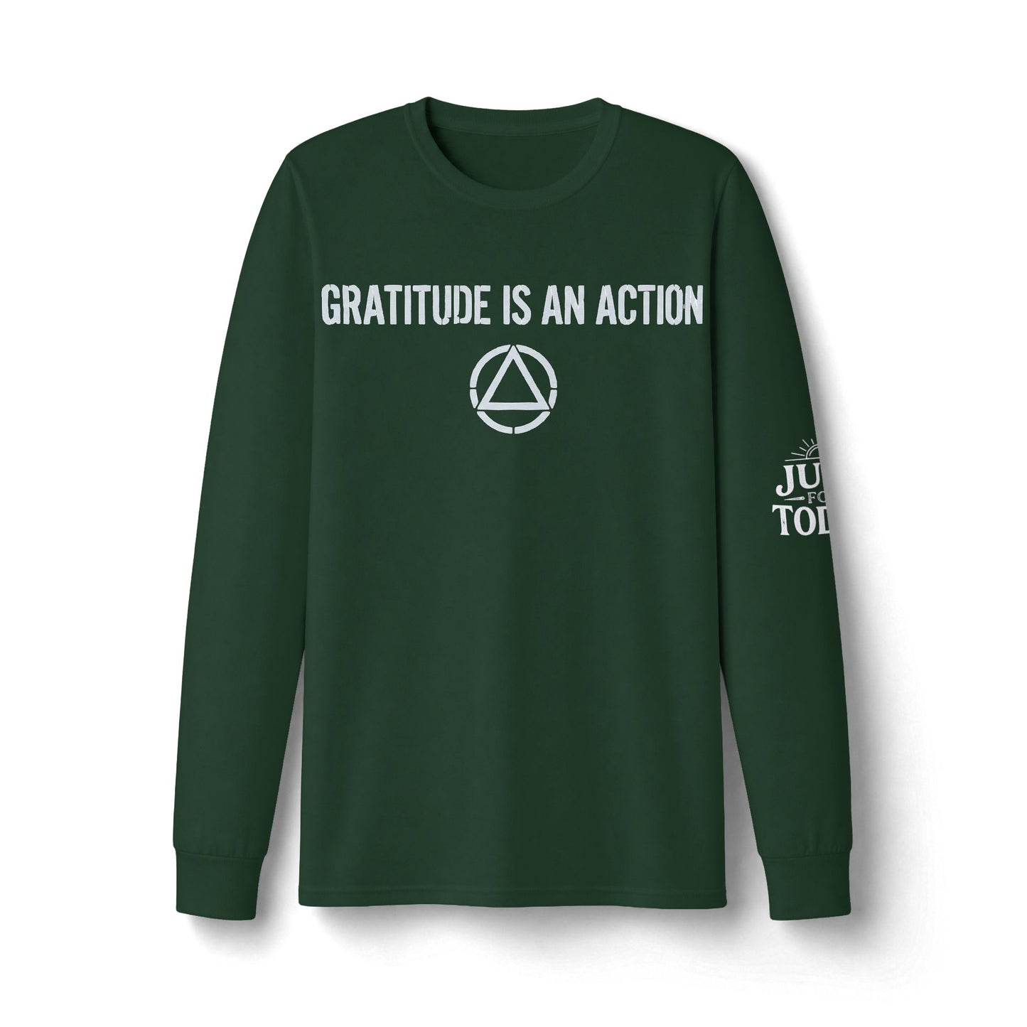 Gratitude Is An Action Long Sleeve Tee