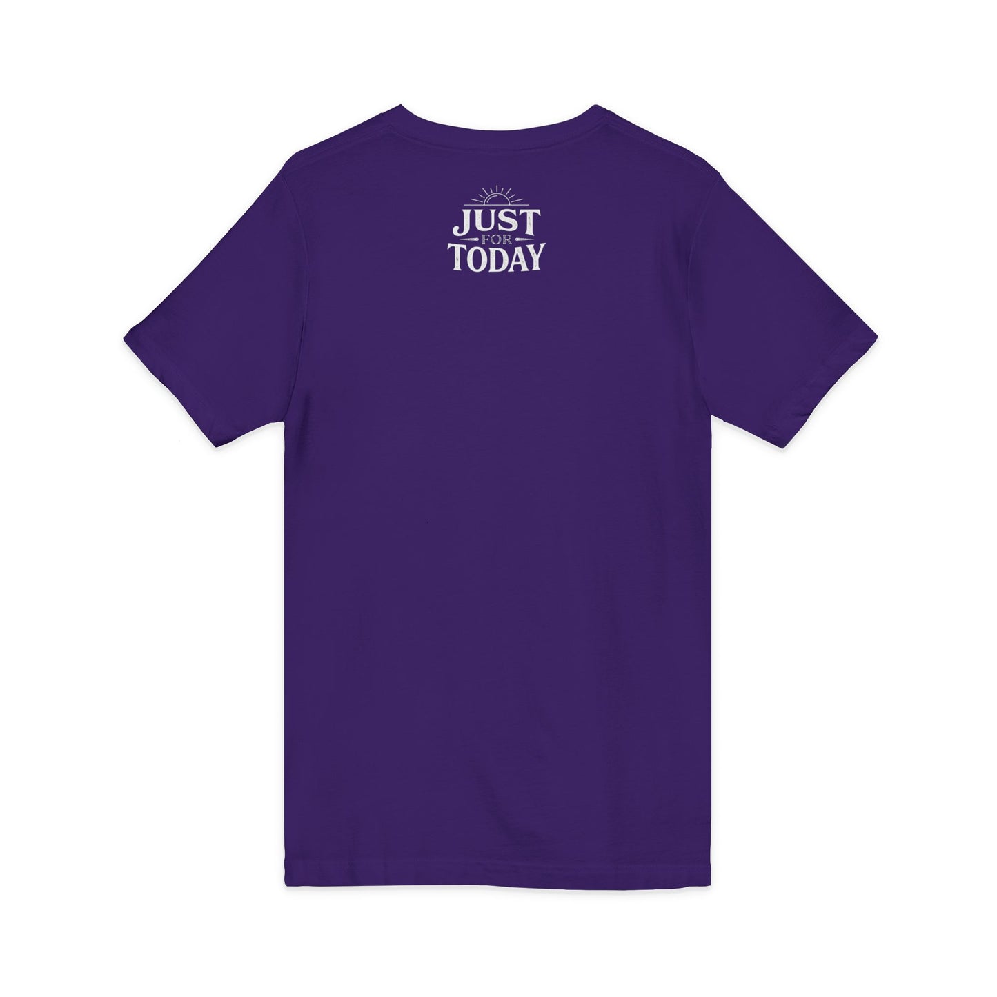 O.D.A.A.T. V-Neck Tee — "One Day At A Time" Recovery Inspiration Shirt | Amends Apparel Co