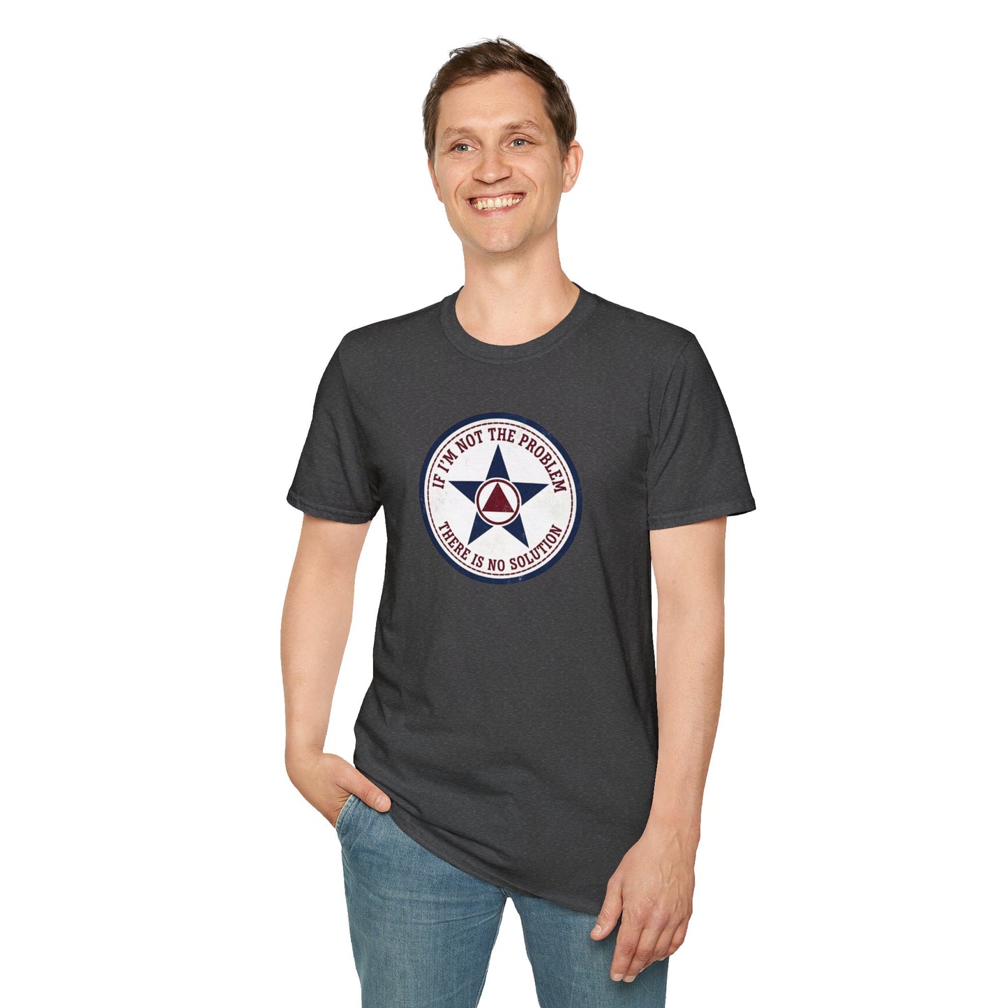 "If I’m Not The Problem" Retro Star Graphic Tee