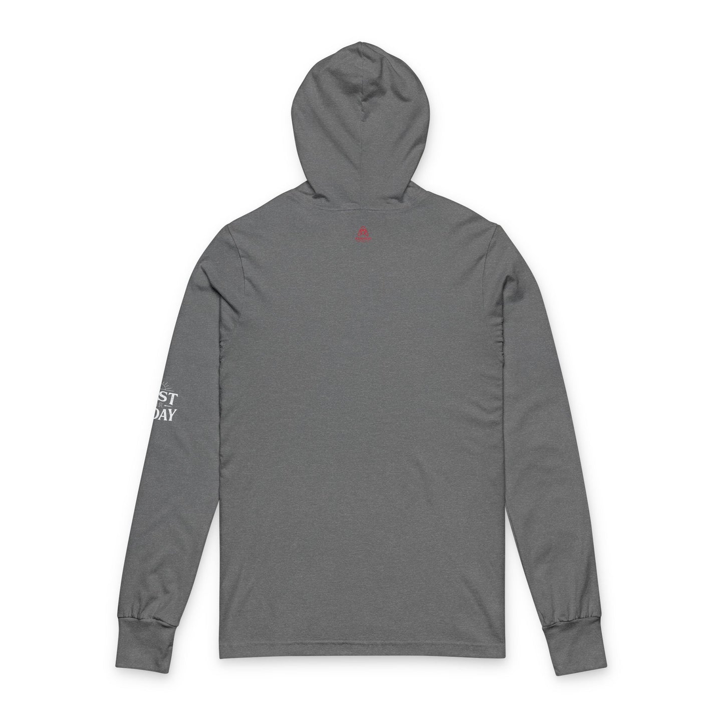 Dopeless Hopefiend Hooded Long Sleeve Tee — Recovery-Inspired Graphic with Smiley O's
