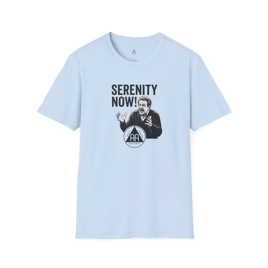 Serenity Now T-Shirt — Retro Comedy Quote Tee | Amends Apparel Co