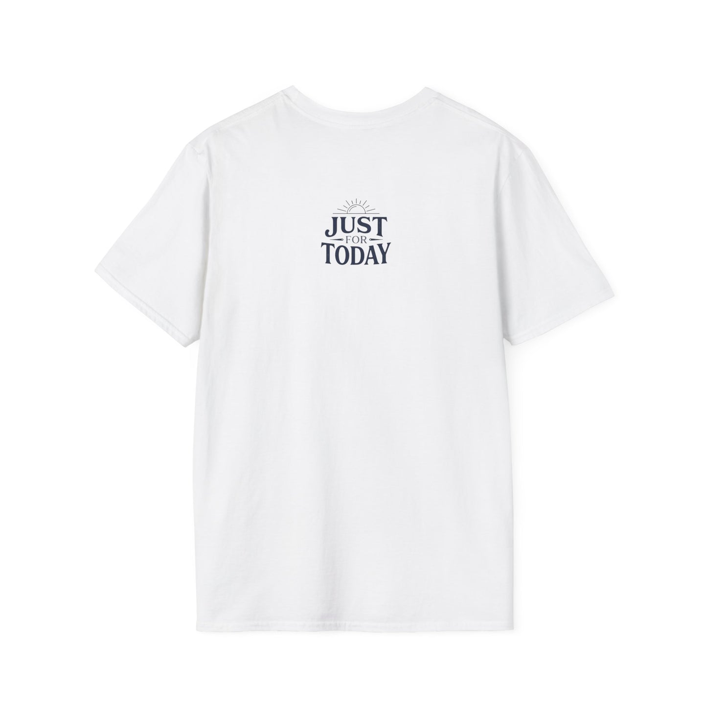 T-Shirt — "Don't Drink, Don't Think, Go to Meetings" Recovery Slogan Tee