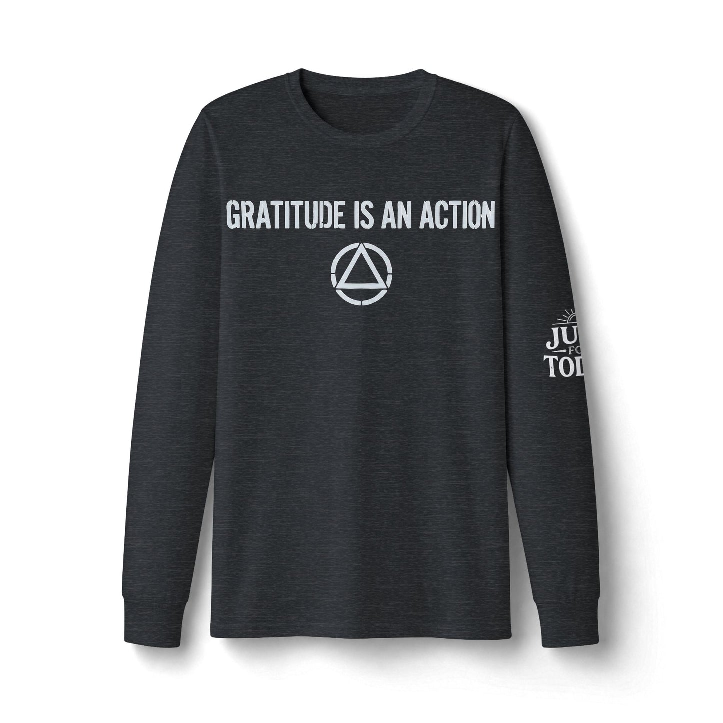 Gratitude Is An Action Long Sleeve Tee