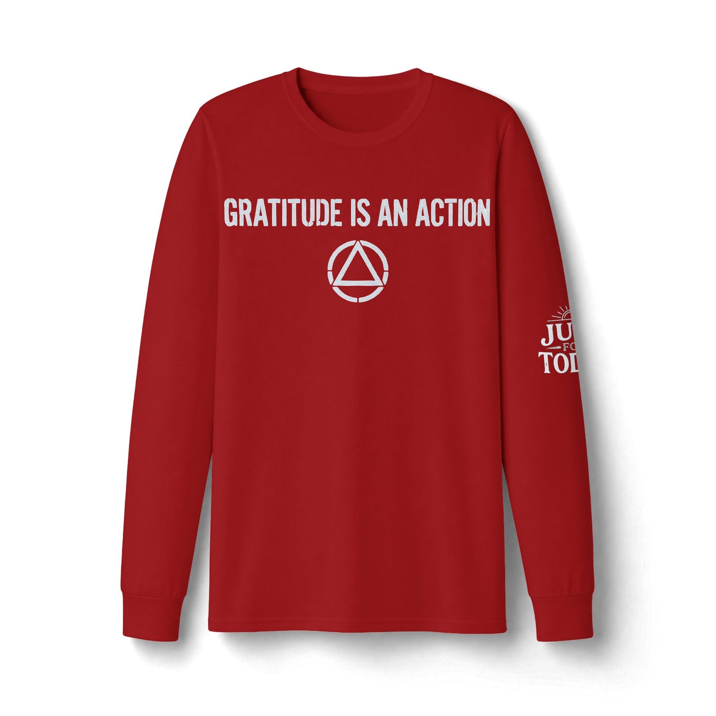 Gratitude Is An Action Long Sleeve Tee