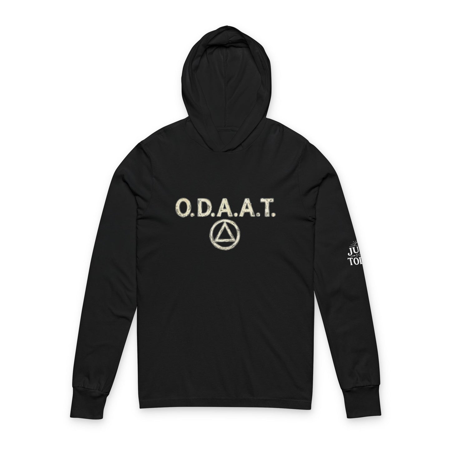 O.D.A.A.T. Hooded Long Sleeve Tee — Recovery Symbol Hoodie Tee | Amends Apparel Co