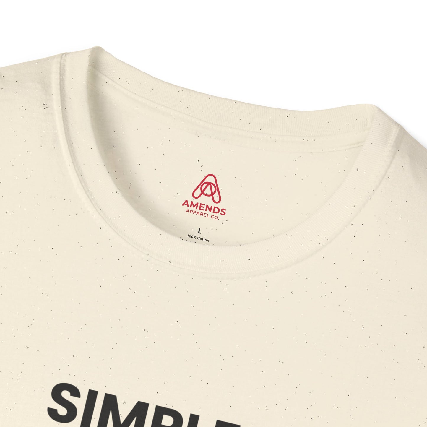 Simple, Not Easy T-Shirt — Minimal Recovery Motivational Tee