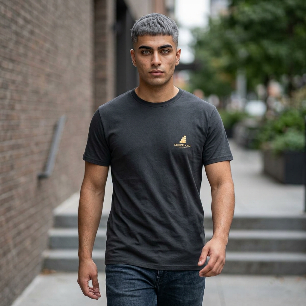 Golden Plan Tee — Inspirational Men's Graphic T-Shirt