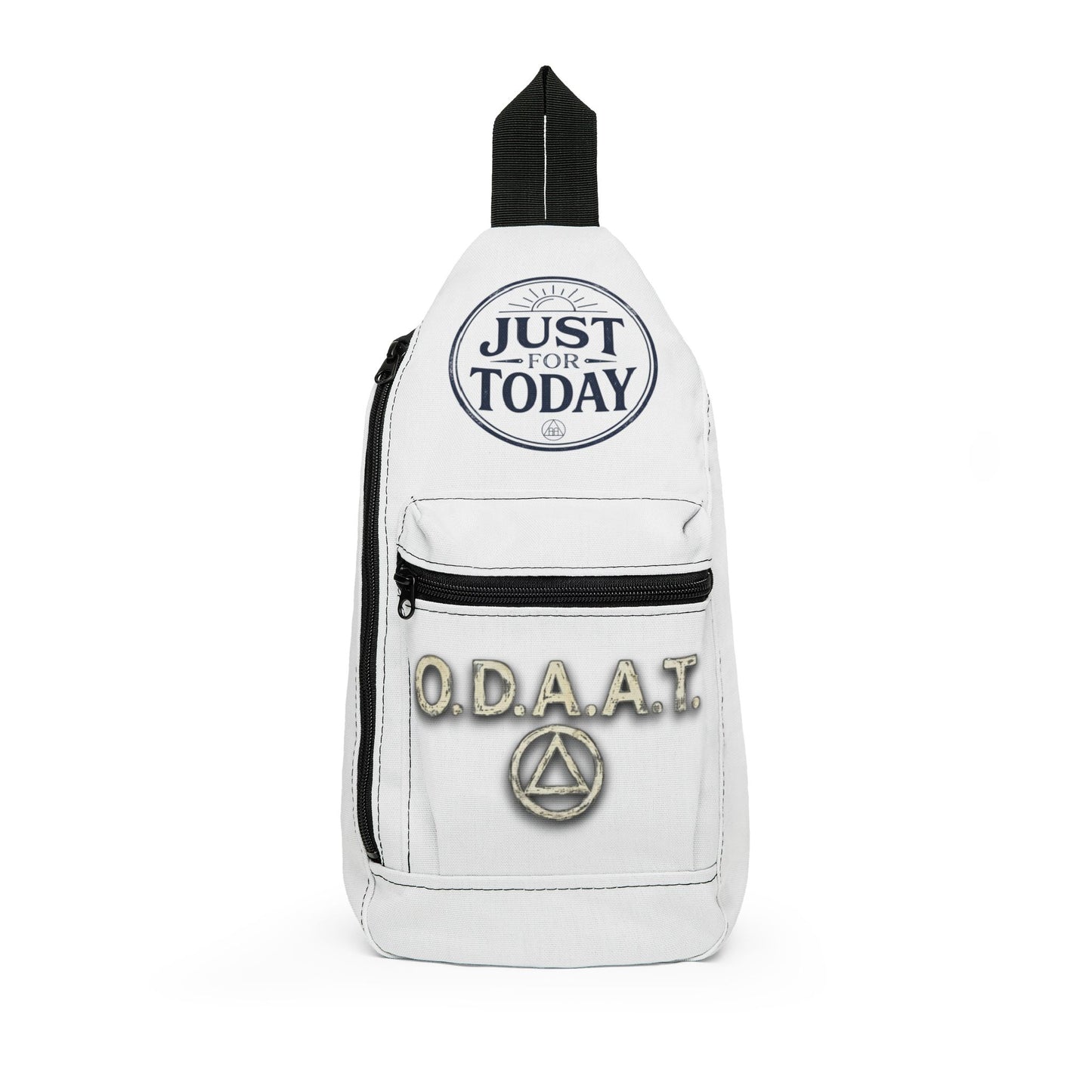 OD AAT "Just For Today" Recovery Sling Bag — Compact Crossbody Chest Pack