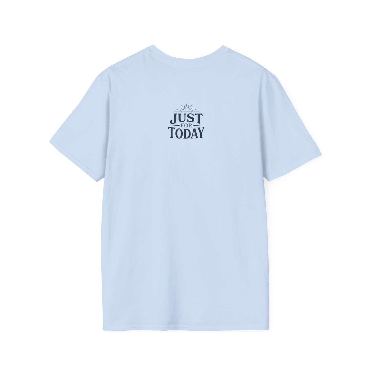 T-Shirt — "Don't Drink, Don't Think, Go to Meetings" Recovery Slogan Tee