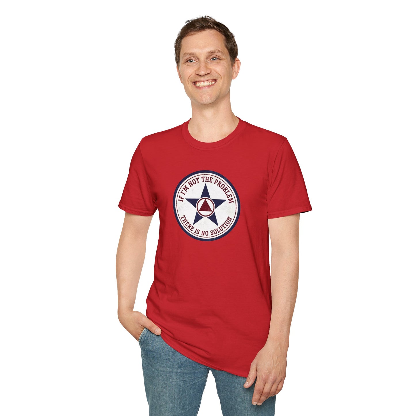 "If I’m Not The Problem" Retro Star Graphic Tee