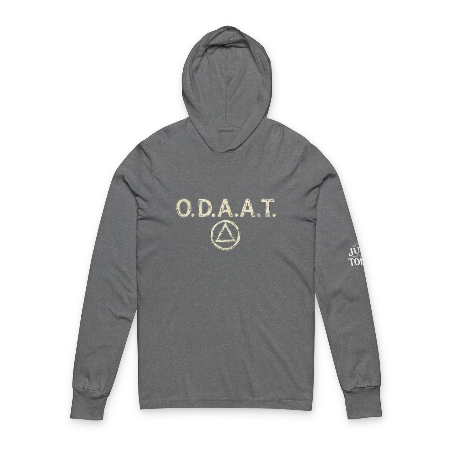 O.D.A.A.T. Hooded Long Sleeve Tee — Recovery Symbol Hoodie Tee | Amends Apparel Co