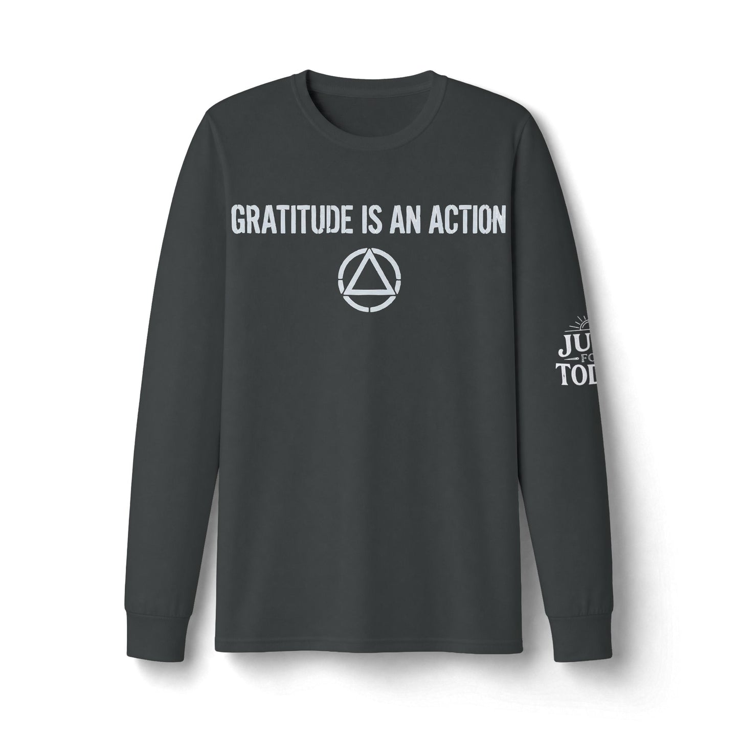 Gratitude Is An Action Long Sleeve Tee
