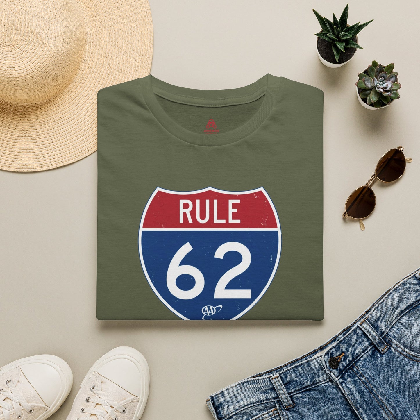 Rule 62 T‑Shirt — "Don’t Take Yourself Too Damn Seriously" Relaxed Tee | Amends Apparel Co