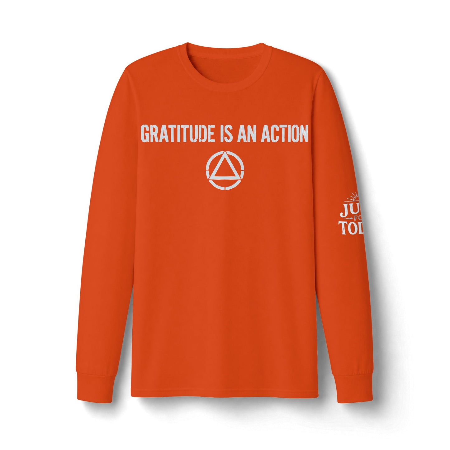 Gratitude Is An Action Long Sleeve Tee