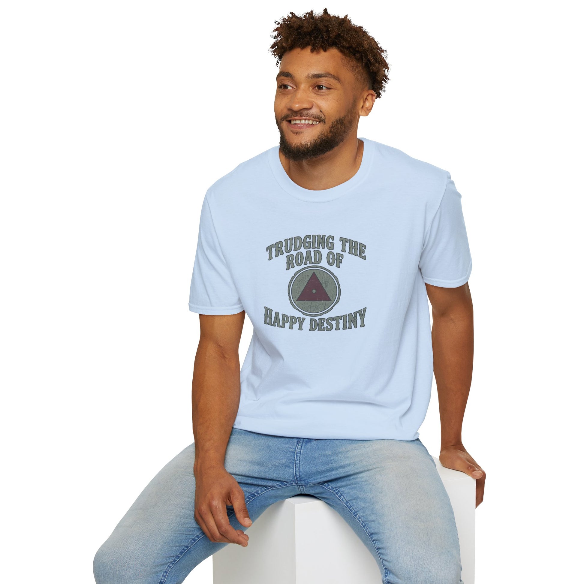 Trudging the Road of Happy Destiny T-Shirt | Amends Apparel Co