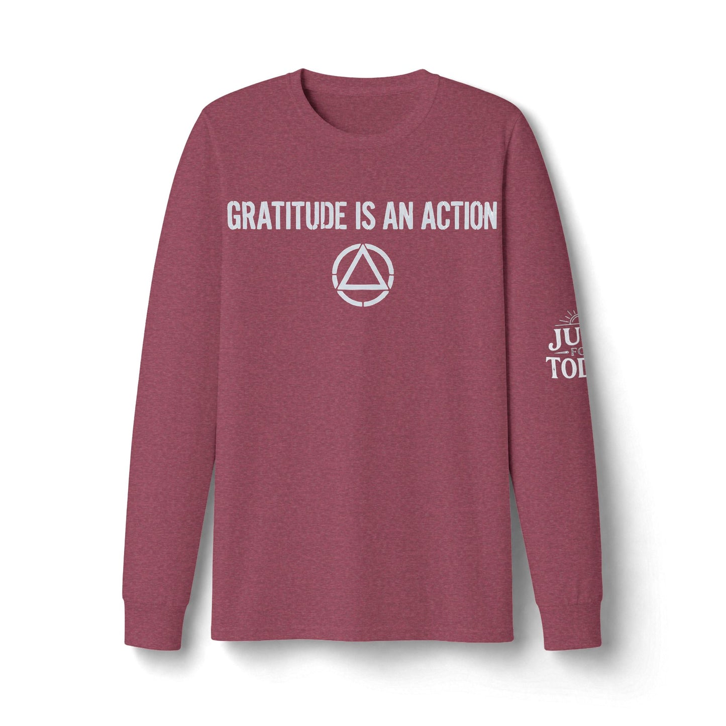 Gratitude Is An Action Long Sleeve Tee