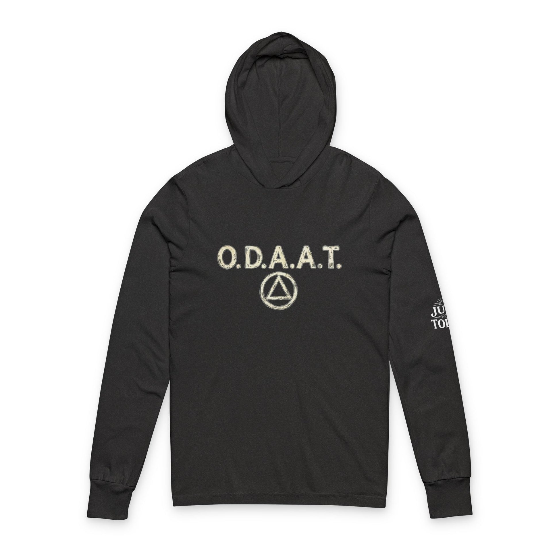 O.D.A.A.T. Hooded Long Sleeve Tee — Recovery Symbol Hoodie Tee | Amends Apparel Co
