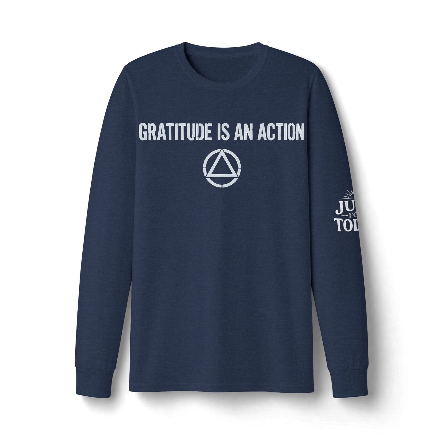 Gratitude Is An Action Long Sleeve Tee