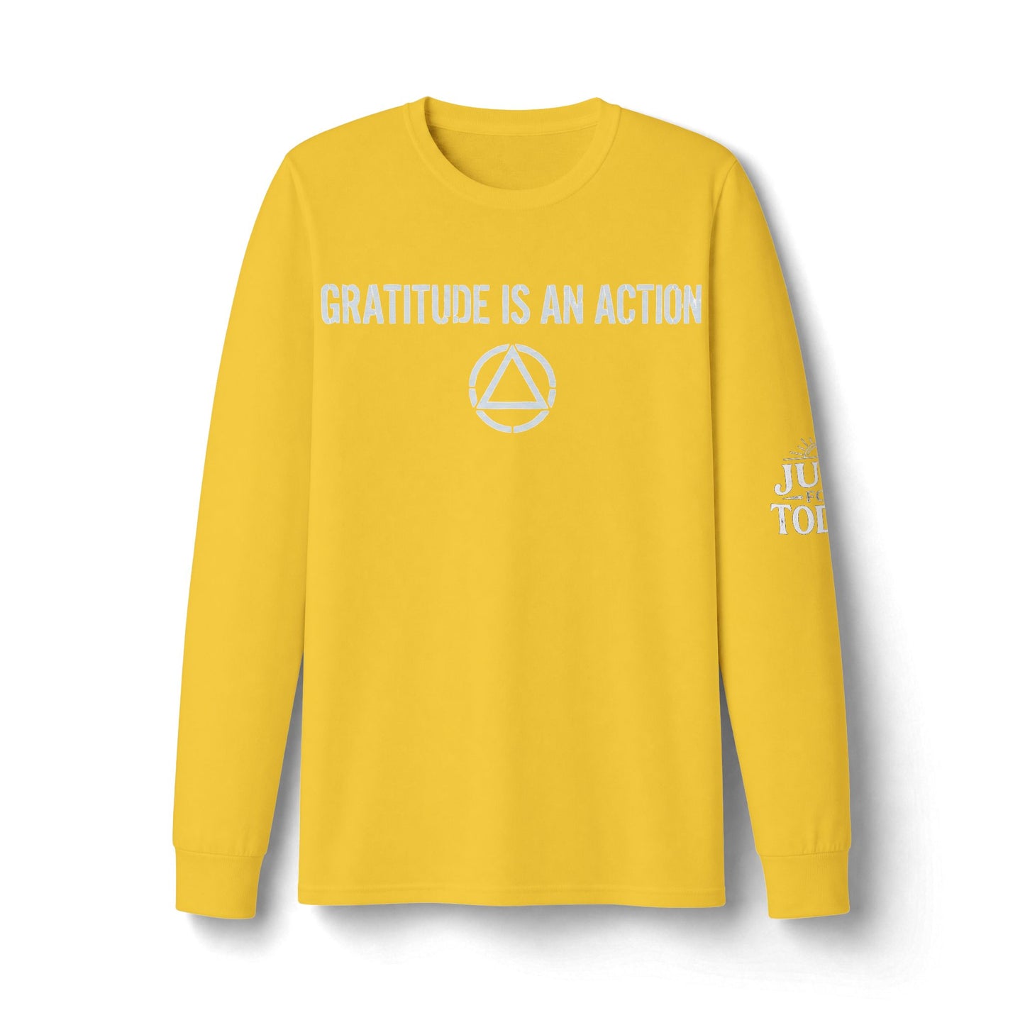 Gratitude Is An Action Long Sleeve Tee