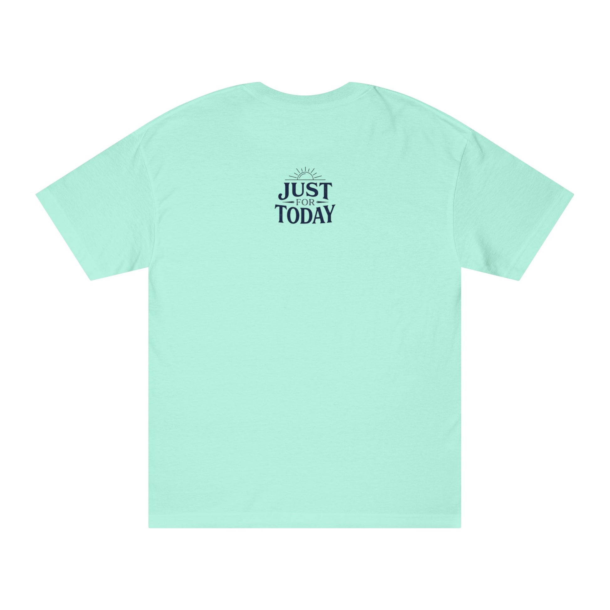 Keep Calm & Stay Sober T‑Shirt — "Just For Today" Recovery Tee | Amends Apparel Co