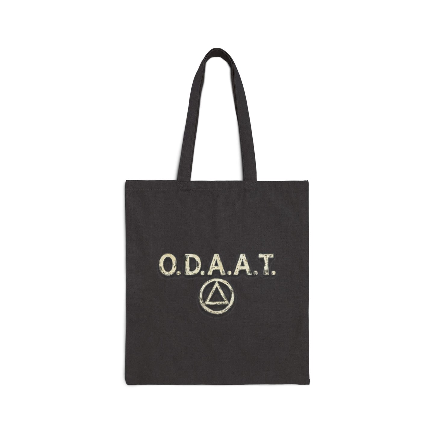 O.D.A.A.T. Recovery Triangle Tote Bag — Recovery Symbol Cotton Canvas Tote