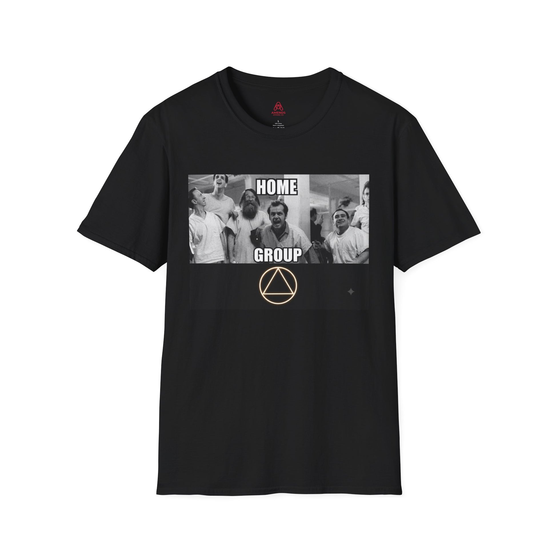 Home Group T-Shirt — Recovery Support Circle Tee | Amends Apparel Co